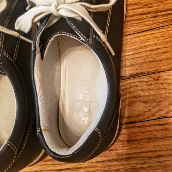Cole Haan | Nike Air | Men's | Leather | Lace Up | Sneaker | Blk | Size: 10.5M - Picture 9 of 16